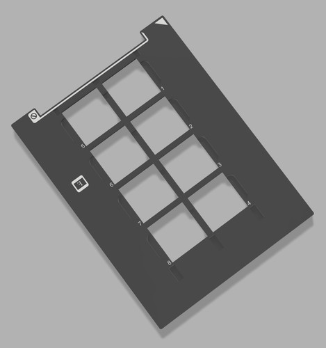 Film holder slide 35mm for - holder, 8